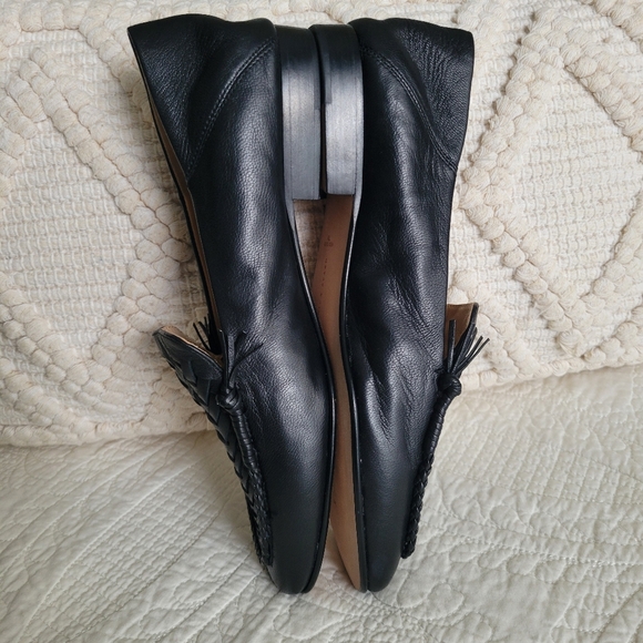 Sold❗Veronica Beard Anica Woven Leather Loafer - Picture 5 of 9